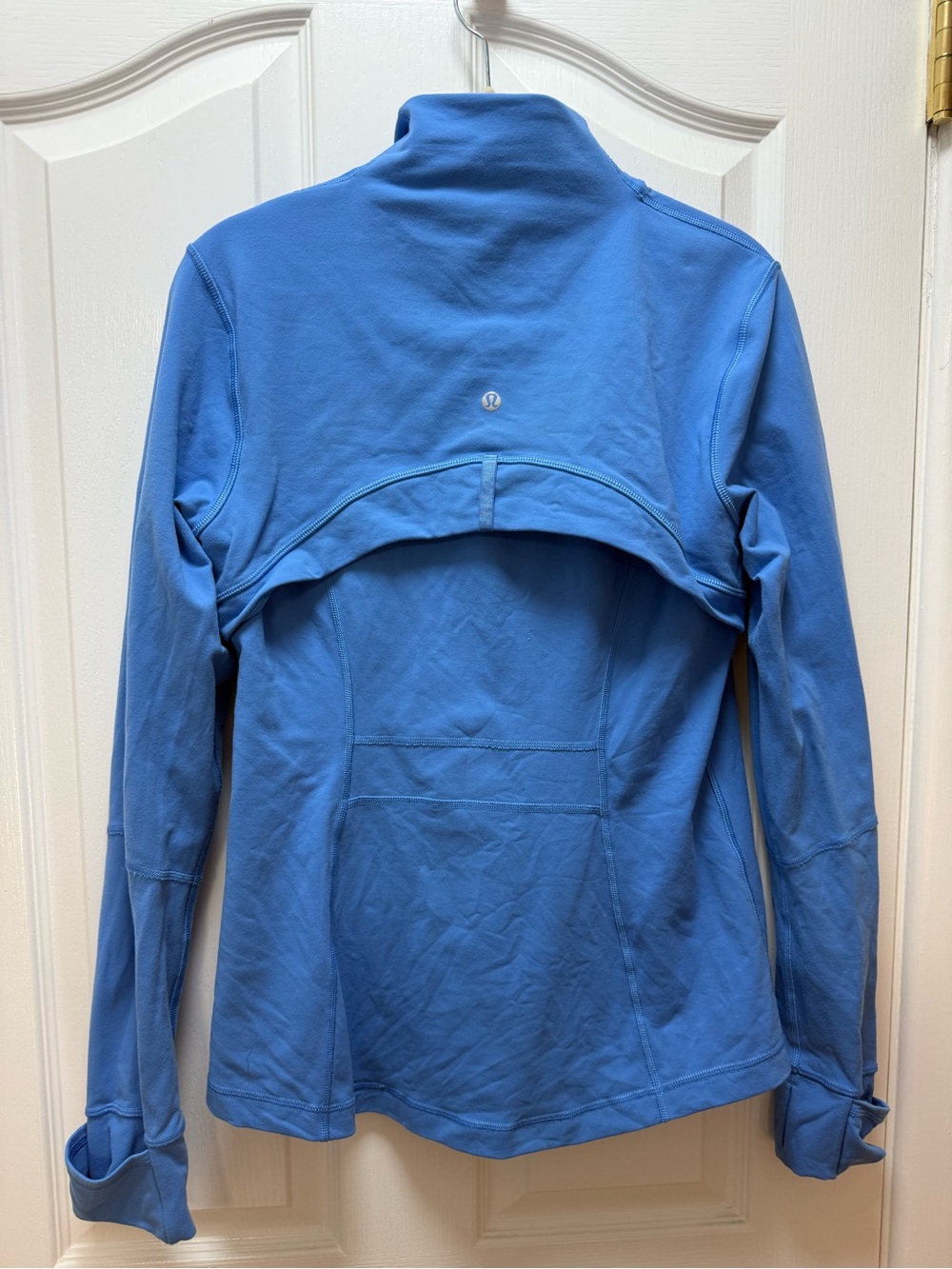 Lululemon Define Jacket Luon Blue Nile Size 10 Full Zip Athletic Jacket - Picture 4 of 5